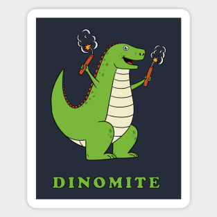 Dinosaur Dinomite Magnet